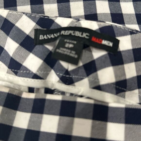 Banana Republic Checked Pants - Picture 6 of 6